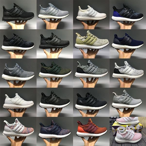 

Ультра Boost 3.0 4.0 тройной черный и белый Primeknit Oreo CNY Синий Серый мужская обувь Ультра Boots Супер повседневная обувь 001