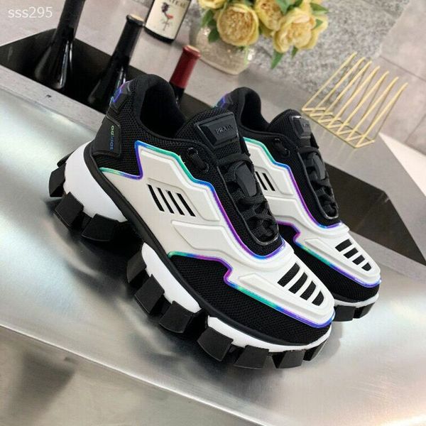 

knit sneakers mens luxury fashion handsome shoes womens classical casual shoes fabric rubber trainers outdoor size us 5-9, Black