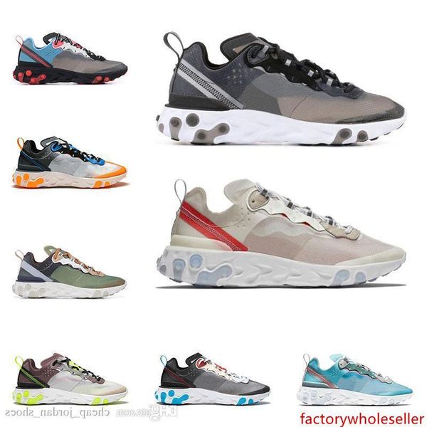 

boxnew с реагировать элемент 87 55 кроссовки для мужчин женщин высокого качества парус королевский оттенок модные мужские кроссовки легкие с