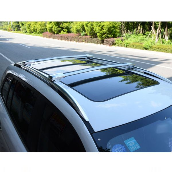 

wholesale aluminum alloy cross bar sliver and black colour roof rack for crosstour