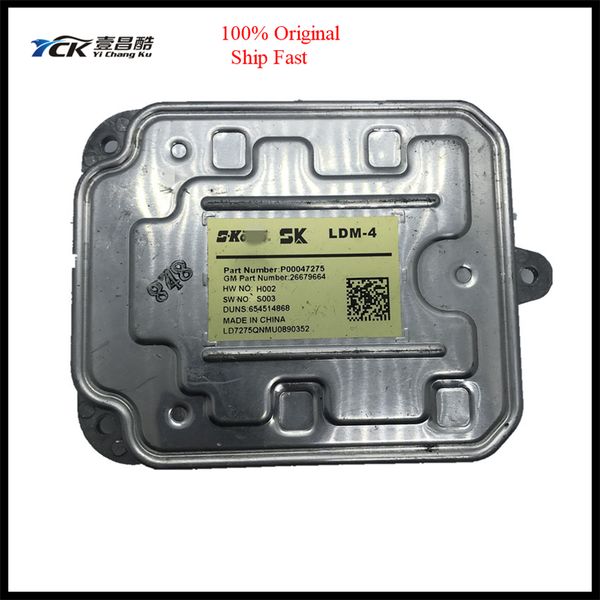 

1pc yck original gs8 led driver headlight hid ballast p00047275 654514868 ld7275qnmu0890352 (genuine and used