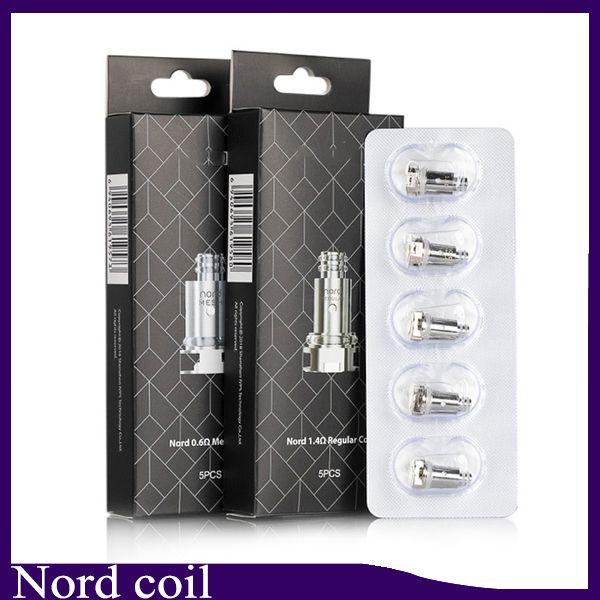 

Для Nord Катушки Замена Heads Regular 1.4ohm Mesh 0.6ohm Mesh-МТЛ 0.8ohm Керамические 1,4 Ом Катушки головок для Nord Kit 0266261-2