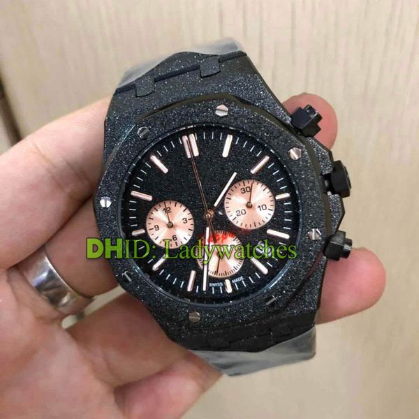 

роскошные мужские женские часы 26331bc.gg.1224bc.01 хронограф секундомер vk кварцевый человек часы золото 42мм стальной корпус montre люксус, Slivery;brown