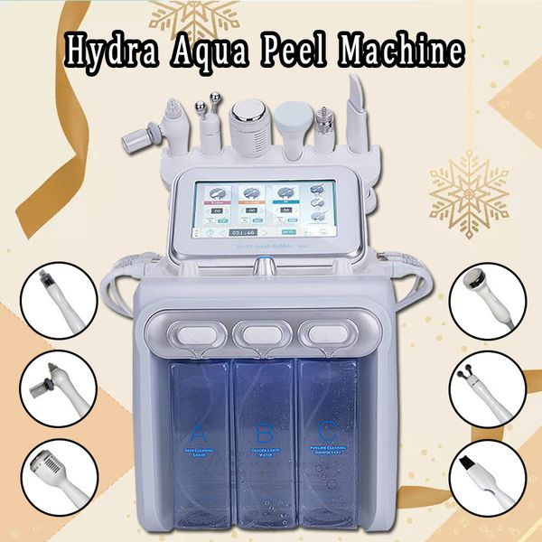 

h2-o2 6 in 1 h2o2 hydra peel equipment hydro toning water dermabrasion aqua peel beauty machine