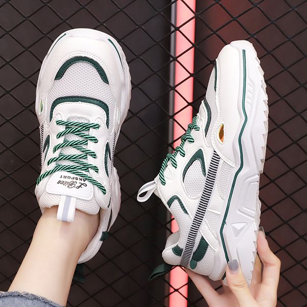 

damyuan flats new2020 ladies shoes fashion casual sneakers women non-slip breathable comfortable flat shoes women, Black