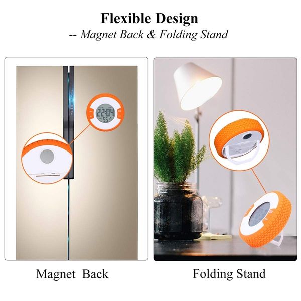 

абуй-цифровой кухонный таймер большой, сильный магнит назад, громкий сигнал тревоги, функция памяти 24-часовой дисплей часы, граф-upcount вн