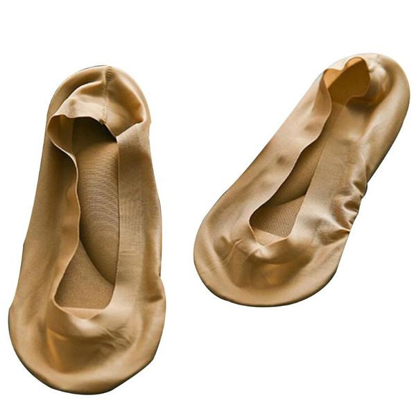 

3d женщины носки здравоохранения коврик свод стопы дышащий шелк льда летом массаж лодка невидимый силиконовый тапочки мелкая рот мягкая, Black;white