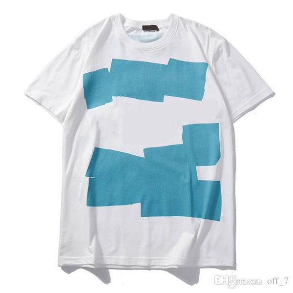 

2019ss mens designer shirt summer casual t shirts for men women short sleeve shirt brand clothing letter pattern printed tees crew neck, White;black