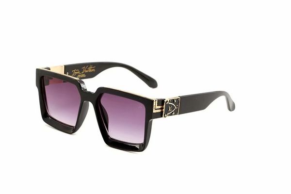 

luxury millionaire sunglasses for men full frame vintage designer 1165 1.1 sunglasses for men shiny gold logo sell gold plated, Black;brown