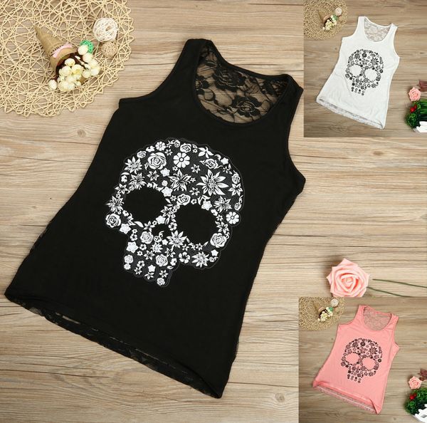 

women t shirt womens designer clothing summer ladies shirt t shirt 2019 girl lace gulu printed lace ladies vest camiseta tirantes, White