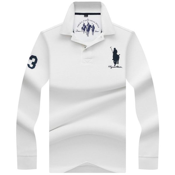 

роскошные мужские дизайнерские поло высокого качества известные рубашки поло мужские футболки осень пуловер горячие топы одежда 8 цветов опц, White;black