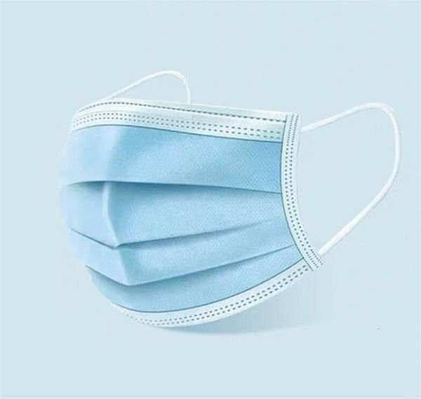 

face masks with elastic ear loop 3 ply breathable and comfortable earloop mask for blocking dust air pollution pack