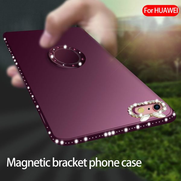 

для huawei p30 pro телефон чехол горный хрусталь чехол для мобильного телефона 360 ° вращающийся кронштейн защиты от падения крышка