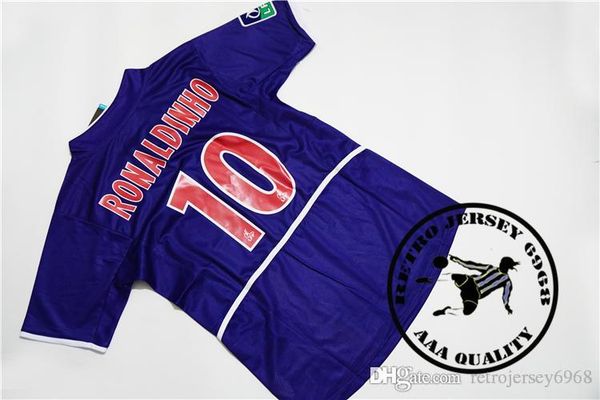 

2002 pari ronaldinho old hirt pari aint germain occer jer ey futbol cami eta