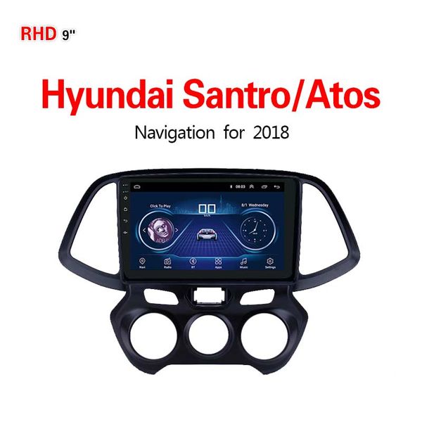 

lionet gps navigation for car santro/atos 2018 9inch rh2033x