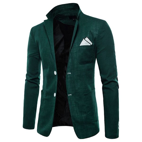 

new brand clothing men's suit jacket fashion solid color cotton slim suit jacket masculino casual men's blazer, White;black