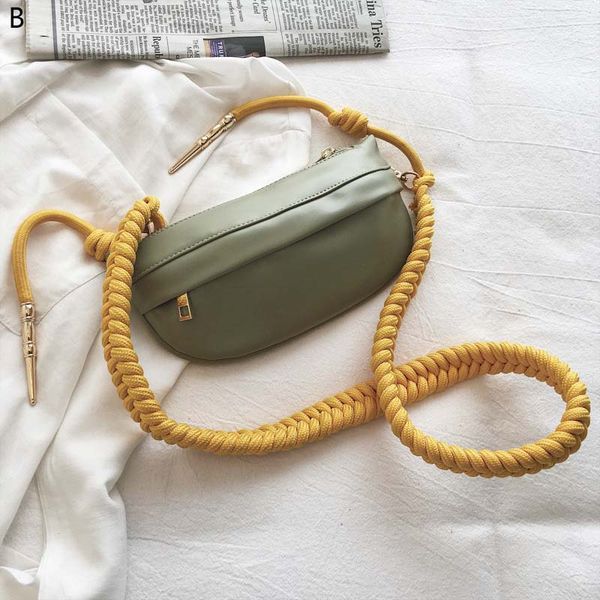 

women crossbody bags 2019 fashion women belt pack night club waist bag pu leather ladies shoulder messenger bag