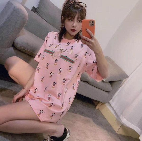 

fashionable new type printing female t-shirt leisure lovely short sleeves can be wholesale quality assurance, White