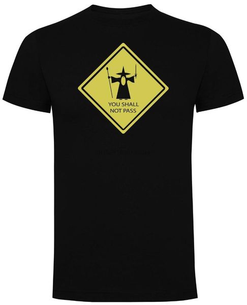 

вы не пройдете mens гэндальф смешных колец t-shirt, White;black