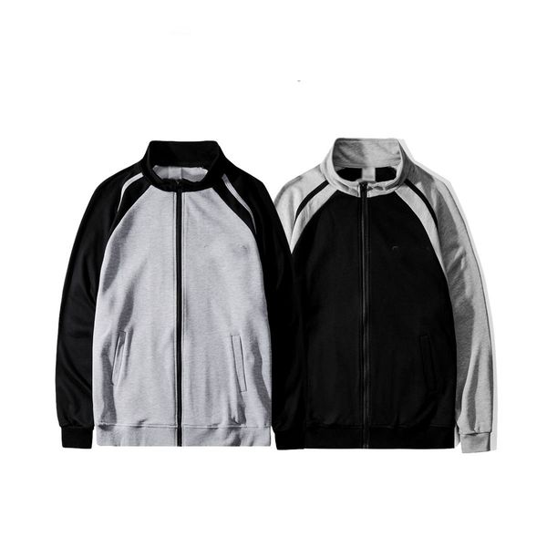 

champions designer men luxury coat fashion brand color matching coats embroidery cotton comfortable jacket couple outdoor classic jackets, Black;brown