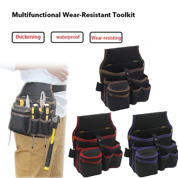 

hardware mechanics canvas tool bag utility pocket pouch utility bag with belt