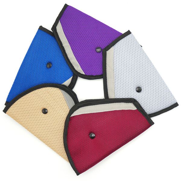 

kid safety seat belt adjuster child safety belt shoulder protection triangle sturdy device protection positioner car accessories