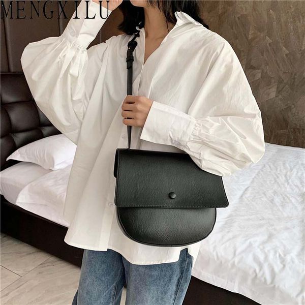 

mengxilu твердая кожа седло сумка сумки женщины сумка pu щитка карманный crossbody сумки для женщин мешок bandouliere фам