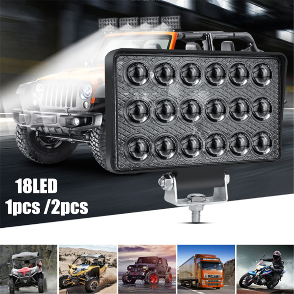 

car accessories led bar 10-24v led work light truck lights strobe flash 12 leds taillights turn signal lights warning