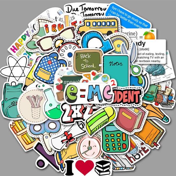 

50 non-repeating ins vsco computer stickers luggage lapstickers skateboard guitar car diy cool stickers for child e7