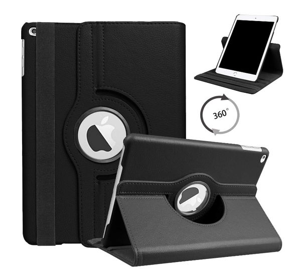 

360 degree rotating leather case for ipad mini 1 2 3 4 pro 9.7 2017 2018 10.5 creative classic tablet cover