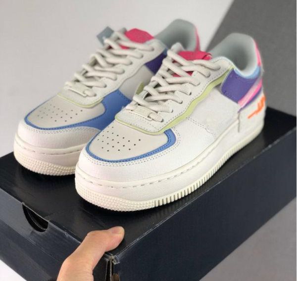 

2020 brand new 1 shadow "tropical twis 07 high low red black white women men designer shoes skateboad trainer casual shoes
