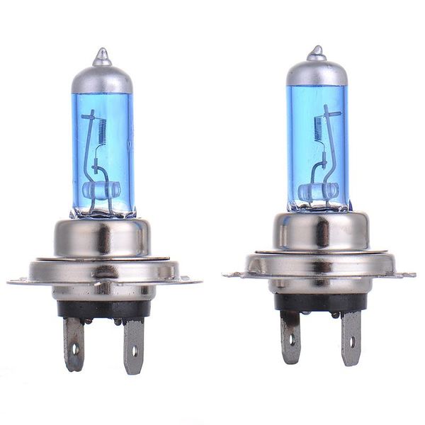 

car led lamp - 2er kit h7 6000k xenon gas halogen headlight lamp h7 bulbs 100w 24v supper bright white lighting