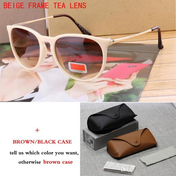 

vintage cat eye sunglasses men women brand designer sun glasses uv400 polaroid lens oculos de sol with case and box, White;black
