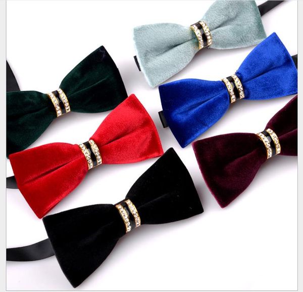 

colour series men's tie korean version of south korean velvet polyester tie, Blue;purple
