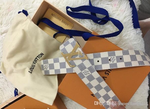 

the latest quality of the gold big v buckle women's belt with box 7.0 cm fashion luxury ladies girdle, Black;brown