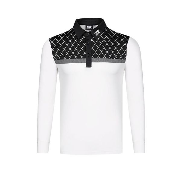 

new autumn and winter golf clothing men's long sleeve, Black;blue