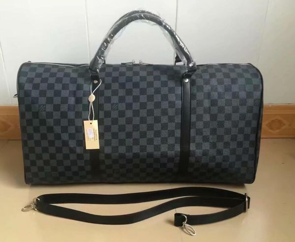 

2019 men luxury de igner travel luggage bag men tote leather handbag duffle bag brand fa hion luxury de igner bag