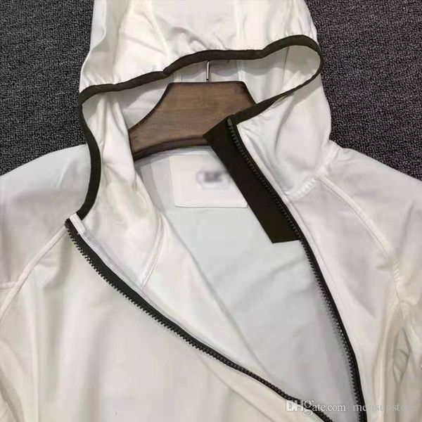 

fashion style mens c.p. 2020 designer hoodies spring new hooded white black harajuku sweatshirts