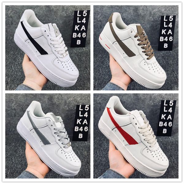 

new aforced1 low cut mens white skateboard shoes brand design classical basketball sneakers outdoor sports jogging shoes for men women 35-44