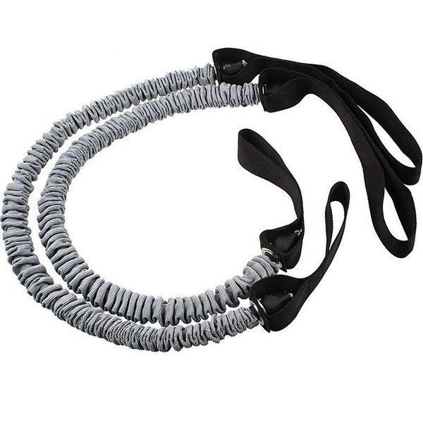 

2pcs wheels roller stretch pull rope sports abdominal training fitness equipment
