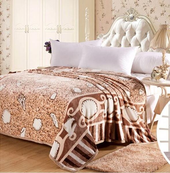 

одеяло ватки коралла хаки shell одеяло броски на диван / кровать / plane путешествие большой размер домашнего текстиля