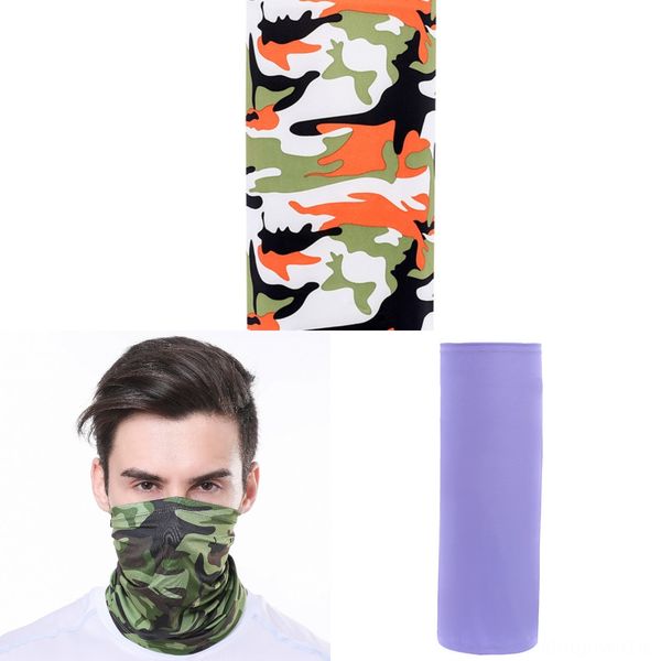

25ast outdoor fashion polyester bandana hip-hop scarf ride bandanas outdoor scarves grid sports neck cycling face mask head scarf scarves ba, Black