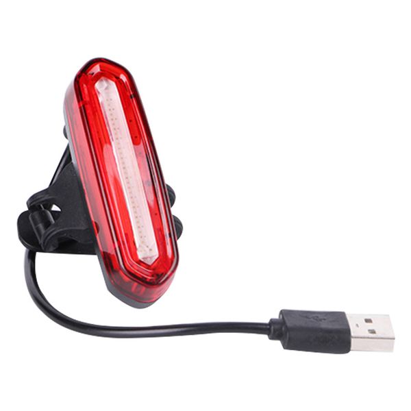 

super sell-120lm usb rechargeable led bicycle light bike seat post rear lamp for cycling warning helmet light night safety ridin