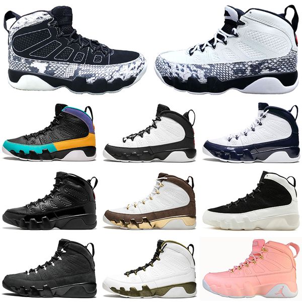 

new arrival designer 9 9s basketball shoes men women dream it do it black white anthracite bred space jam sports sneakers mens trainers