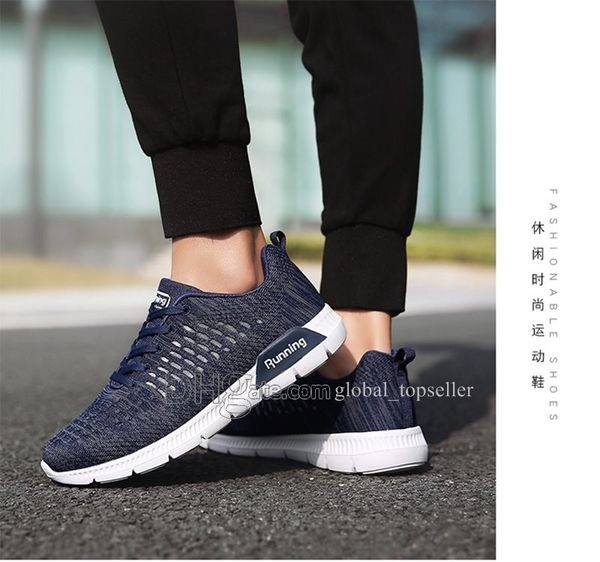 

new arrival with box fashion men shoes mesh breathable sneakers walking male footwear new comfortable lightweight running shoes ac-200301113, White;red