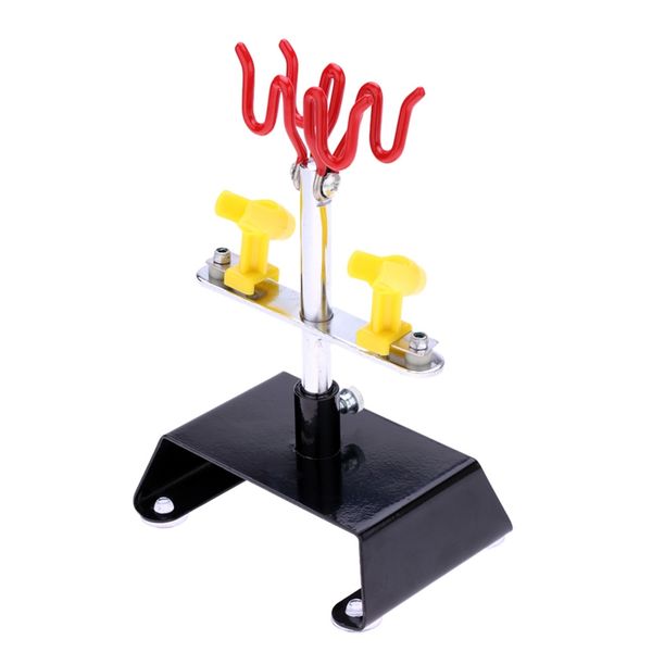 

new 2+2 airbrush holder clamp-on table mount hobby stand ab-h2
