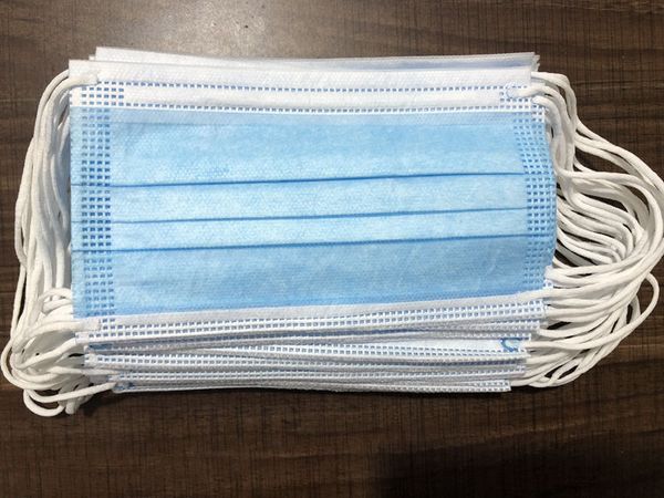

in stock disposable masks 3 ply face masks protective masks dustproof eear loop filter kn95 dhl