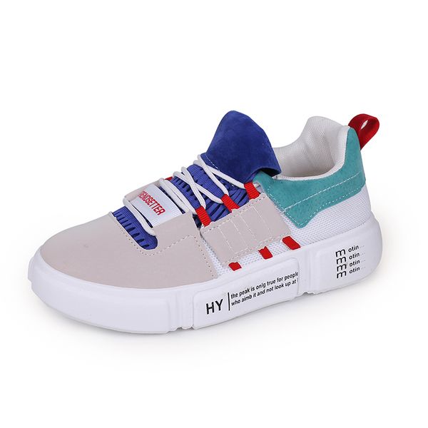 

colorful casual shoes men brand sneakers men breathable mans footwear mixed colors shoes walking male flats, Black