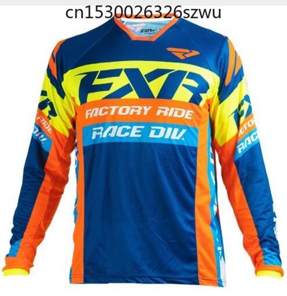 

2020 fxr mtb motocross джерси mx off-road motocicleta де каррерас манга ларга пункт moto gp негр fxr dh, Black;red