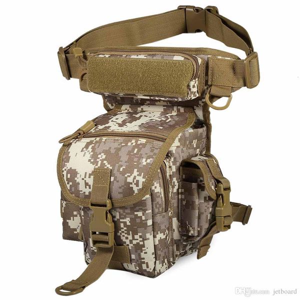 

outdoor leg bag camping travel hiking fishing pack igh strength nylon fabric, tear resistant, durable to use